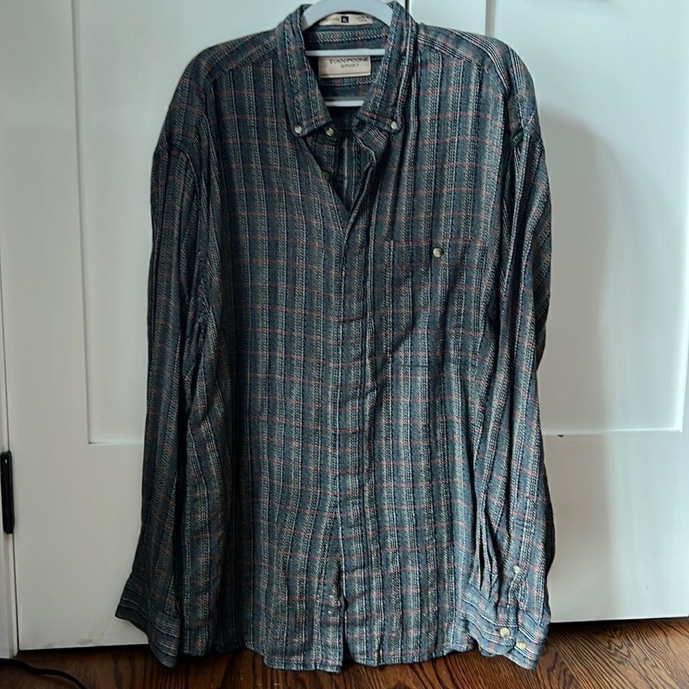 Mens Vintage Evan Picone Sport Button Down - XL